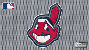 Cleveland Indians Chief Wahoo Design Wallpaper