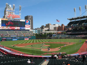 Cleveland Indians Home Field Wallpaper