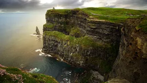 Cliff Of Moher Captivating Nature Excursion Spot Wallpaper