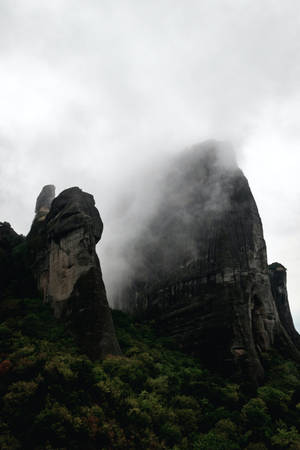 Cliffs Cloud Iphone Wallpaper