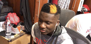 Clint Capela Wears Gray Hoodie Shirt Wallpaper