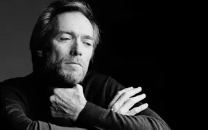 Clint Eastwood Studio Image Turtleneck Wallpaper