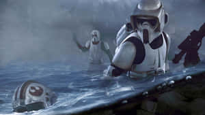 Clone Wars Ocean Stroms Wallpaper