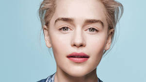 Close-up Actress Emilia Clarke Wallpaper