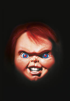 Close-up Angry Chucky Wallpaper