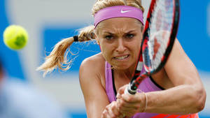 Close-up Daniela Hantuchova Playing Wallpaper