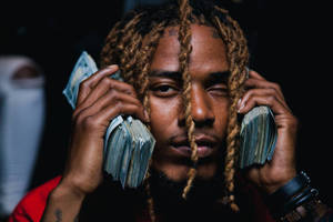 Close-up Fetty Wap With Cash Wallpaper