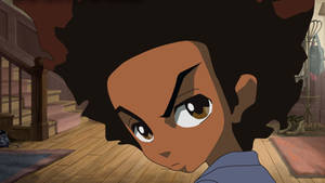 Close-up Huey Freeman Boondocks Hd Wallpaper