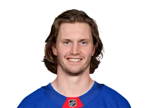 Close Up Look Of Jacob Trouba Smiling At The Camera Wallpaper