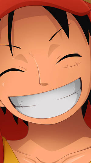 Close-up Luffy Smile Wallpaper