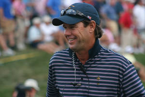 Close-up Paul Azinger Smiling Wallpaper