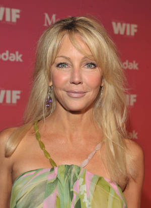 Close-up Portrait Of Heather Locklear Wallpaper