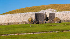 Close Up Shot Of Newgrange Wallpaper