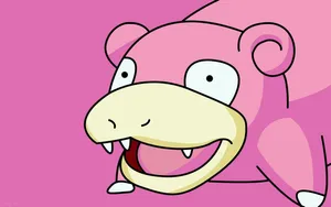Close-up Slowpoke Wallpaper