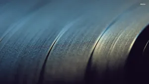 Close-up Texture Vinyl Record Wallpaper