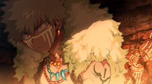 Close-up Tribal Bakugo Wallpaper