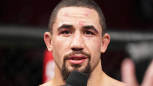 Closeup Robert Whittaker Face Wallpaper