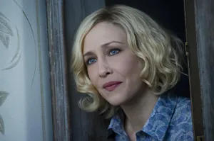 Closeup Still Of Norma Bates From Bates Motel Wallpaper