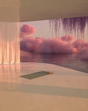 Cloud Background Dream Spa Wallpaper