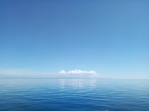 Cloud Gradient Blue And White Wallpaper