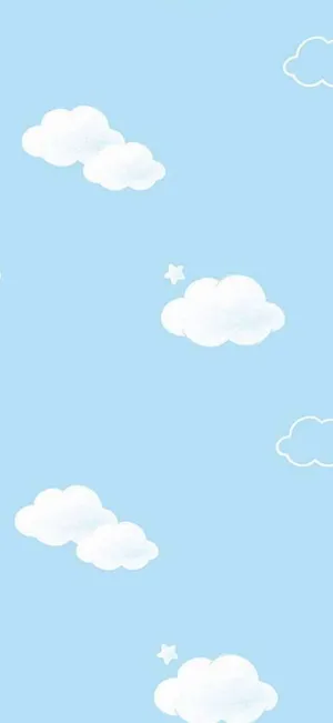 Cloud Light Blue Aesthetic Iphone Wallpaper