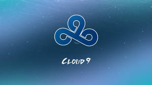 Cloud9 Multicolored Galaxy Logo Wallpaper