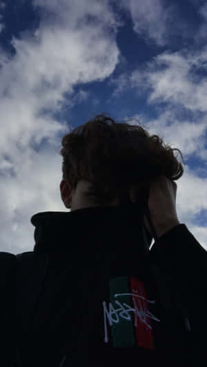 Clouds Teenage Boy Aesthetic Wallpaper