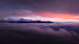 Cloudy Mountains 4k Pc Wallpaper