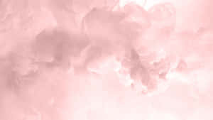 Cloudy Pastel Pink Marble Desktop Wallpaper