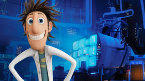 Cloudy With A Chance Of Meatballs 2 Flint's Big Smile Wallpaper