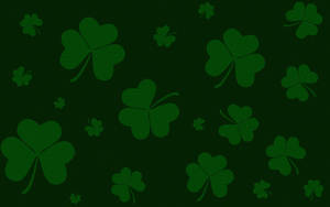 Clover Pattern St Patrick's Day Wallpaper