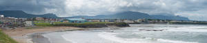 Coastal Community Three Screen Desktop Wallpaper