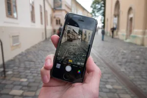 Cobbled Street Photography Iphone Wallpaper