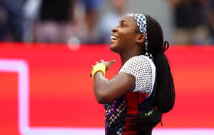 Coco Gauff American Tennis Player Wallpaper