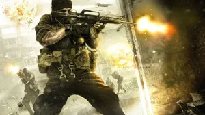 Cod Cold War In Action Wallpaper