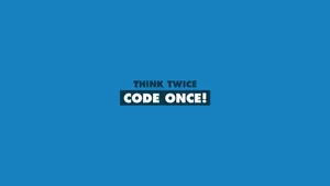 Coder Simple Message Wallpaper