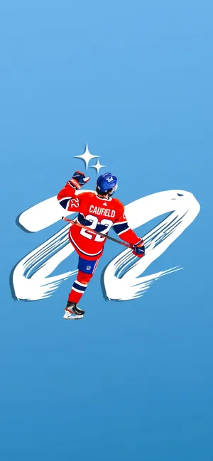 Cole Caufield Montreal Canadiens Number 22 Player Wallpaper