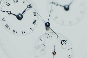 Collection Of Vintage Clocks Wallpaper