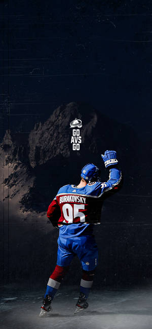 Colorado Avalanche Burakovsky Wallpaper