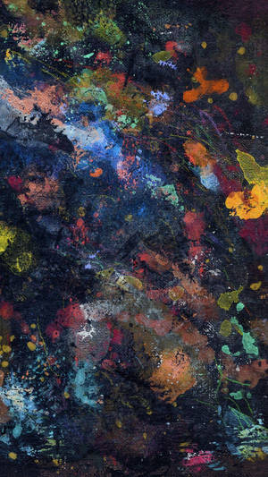 Colorful Abstract Art Iphone Wallpaper