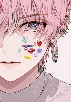 Colorful Aesthetic Anime Boy Wallpaper