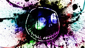Colorful Art Jack Skellington Wallpaper