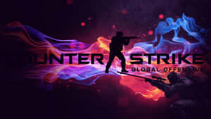 Colorful Counterstrike Global Offensive Desktop Wallpaper