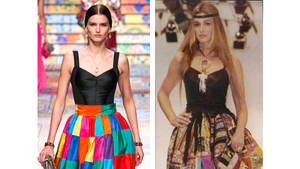 Colorful Dolce And Gabbana Dresses Wallpaper