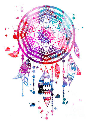 Colorful Dream Catcher Wallpaper