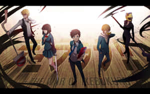 Colorful Durarara Characters Illustration Wallpaper