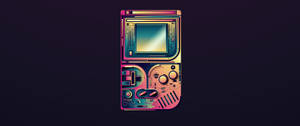 Colorful Game Boy With Visible Inner Mechanism Wallpaper