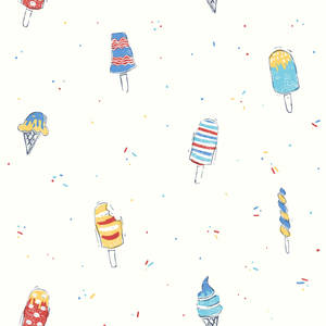 Colorful Ice Cream Art Wallpaper