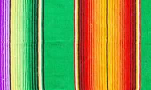 Colorful Mexican Serape Blanket Wallpaper