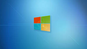 Colorful Original Windows Blue Gradient Wallpaper